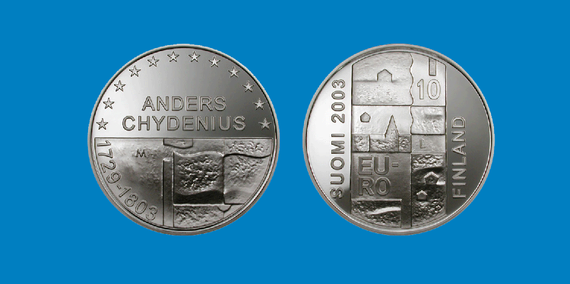 Finland. 10 2003. 200th Birthday of Anders Chydenius. Proof