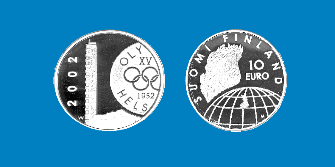 Finland. 10 2002. 50th Anniversary Helsinki Olympics. BU