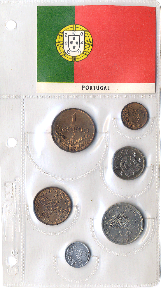 Portugal 6 Coin Set
