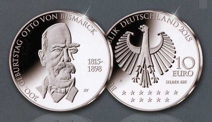 Germany. 10 2015. 200th birthday of Otto von Bismarck