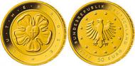 Germany 50 2017. 500th Anniversary of the Reformation. Gold Proof
