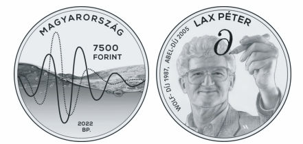 Hungary 7,500 Ft. 2022. Peter Lax. Silver Proof