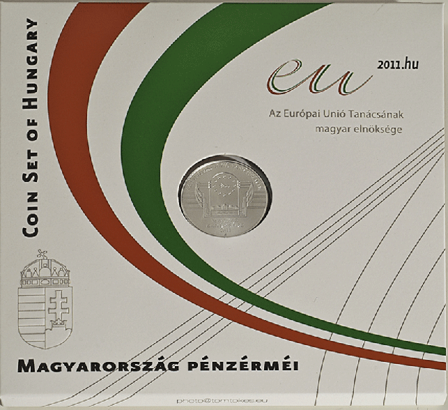Hungary. 2011 BU Commemorative Mint Set for the E.U. Presidency