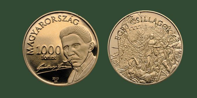 Hungary. 1,000 Forint 2013. 
