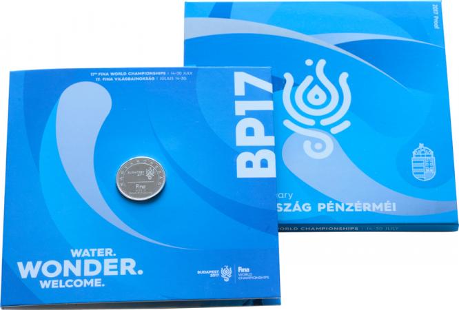 Hungary Proof Set 2017. World Swimming Championships in Budapest