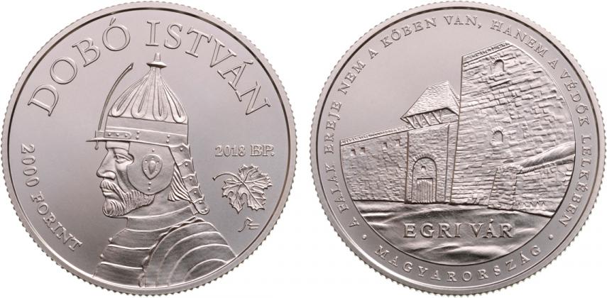 Hungary 2,000 Forint 2018. The Castle of Eger. Copper-nickel BU