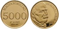 Hungary 5,000 Forint 2015. Semmelweis. Gold Proof