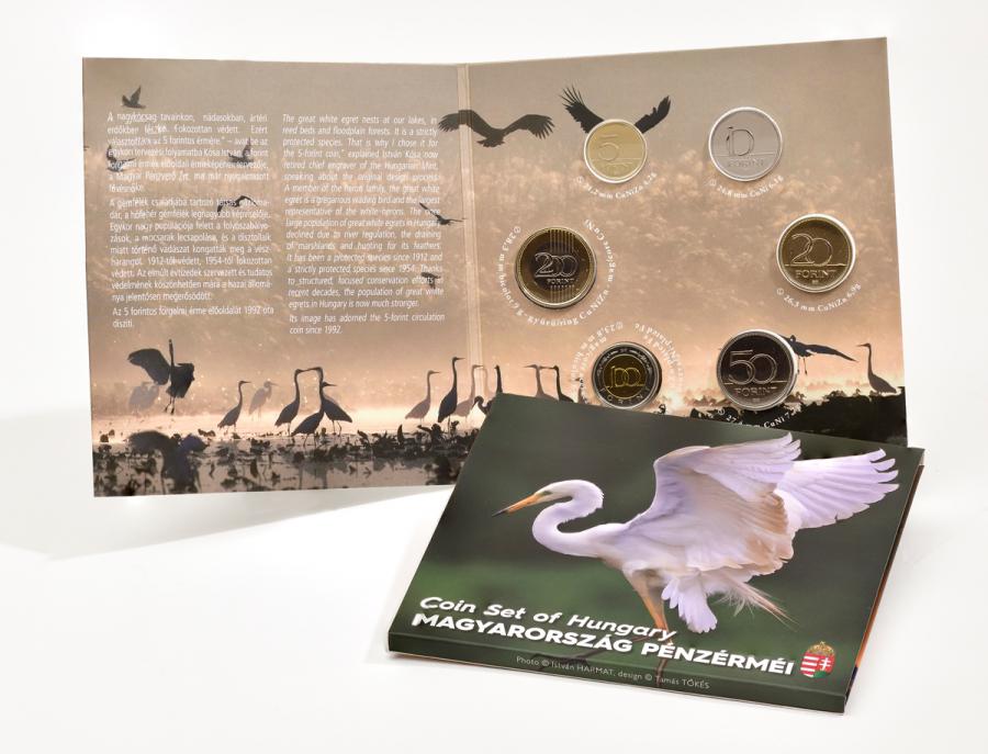 Hungary Mint Set 2018: The Great White Egret