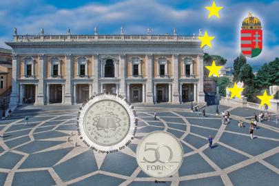 Hungary. 50 Forint 2007. Treaty of Rome