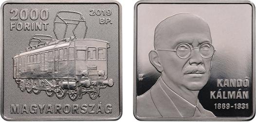 Hungary 2,000 Forint 2019. Klmn Kand (1869-1931). Copper-nickel Proof
