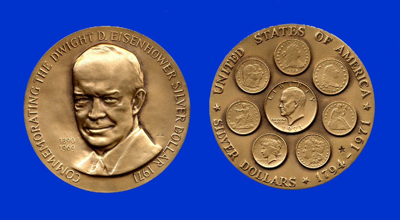 Eisenhower Dollar Commemorative Medallion