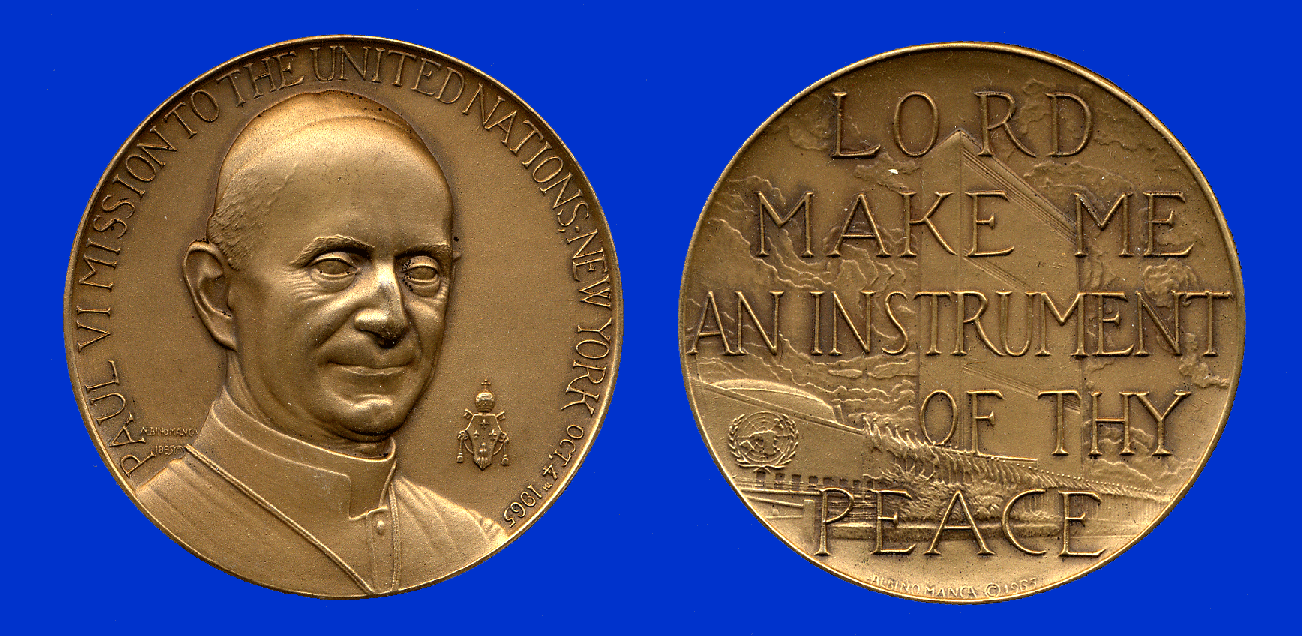 Pope Paul VI Peace Medallion