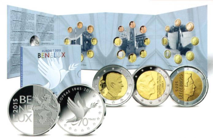 Benelux 2015 Coins Set