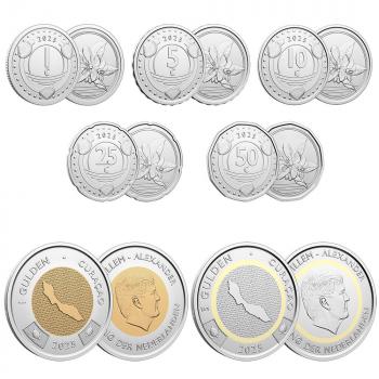 Curaao 2025 Mint Set. First New Coins
