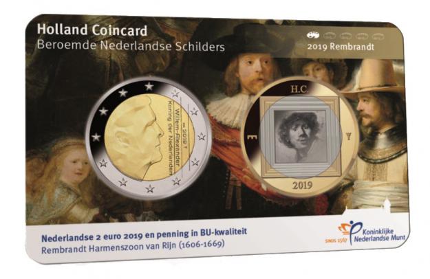 Holland Coin Card 2019: Rembrandt