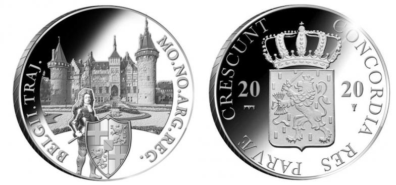 Netherlands Proof Silver Ducat 2020 - De Haar Castle