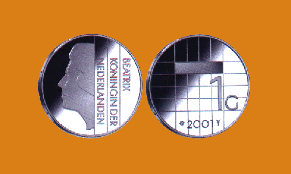 Netherlands 1 Guilder 2001. The Last Guilder in Silver. Proof