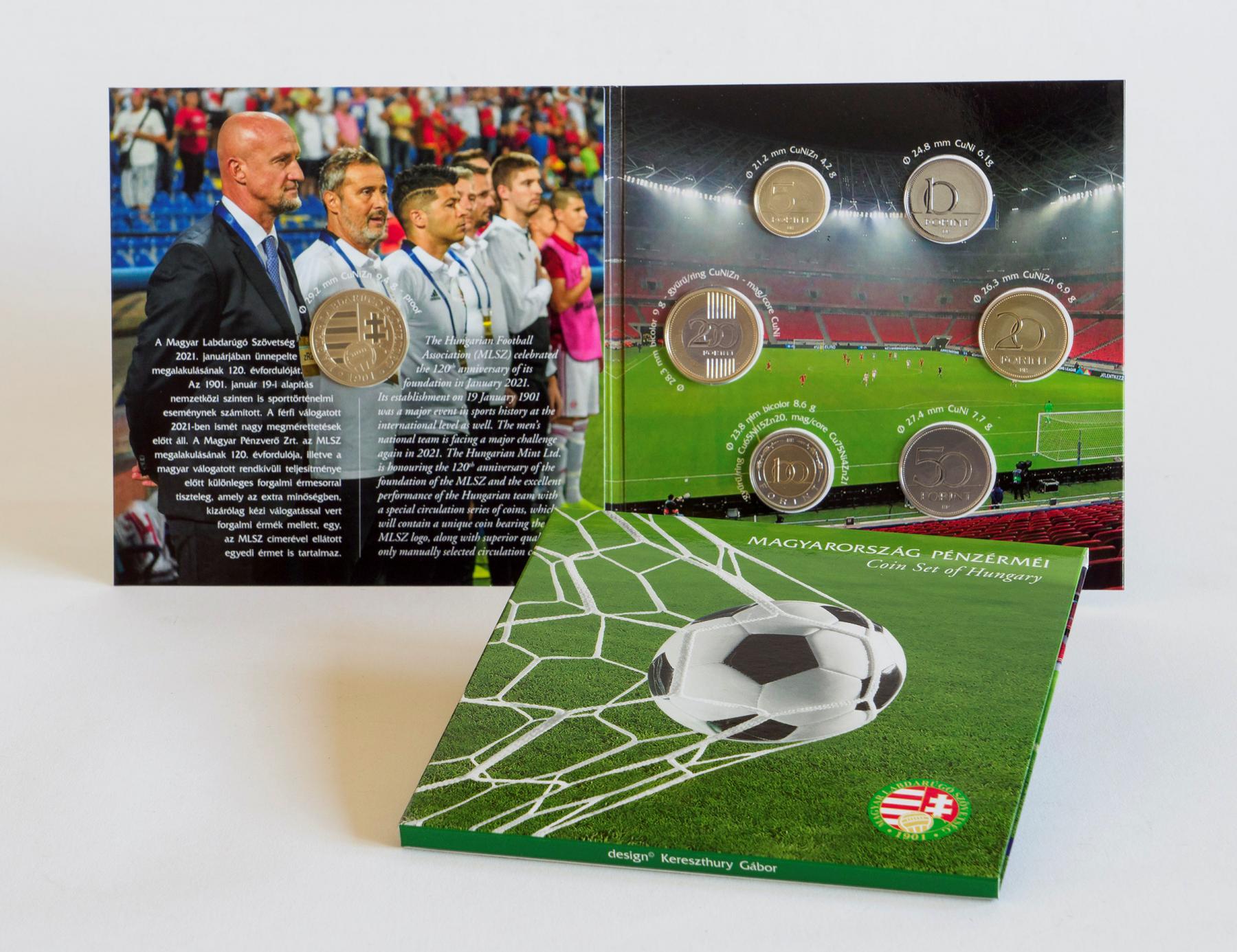 Hungary 2021 Mint Set. National Soccer Team